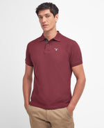 Barbour Tartan Pique Polo Shirt - Ruby