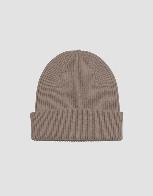 Colorful Standard Merino Wool Beanie - Warm Taupe
