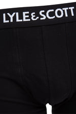 Lyle & Scott Barclay Basic Core Boxers/Trunks 3 Pack - Black