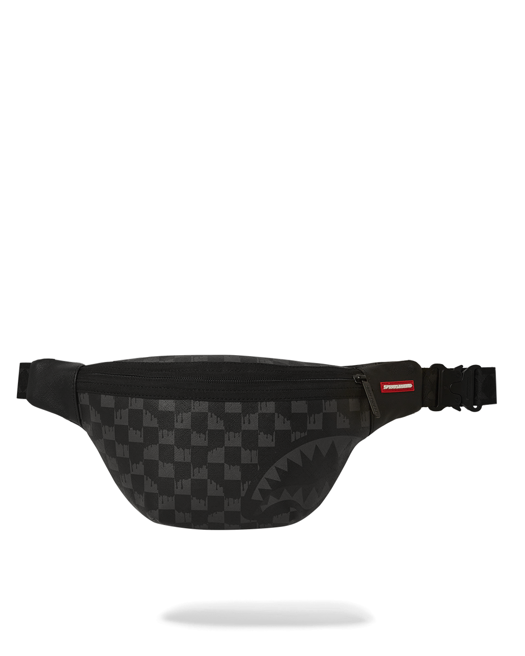 SPRAYGROUND Hangover Drip Check Crossbody Bag - Grey