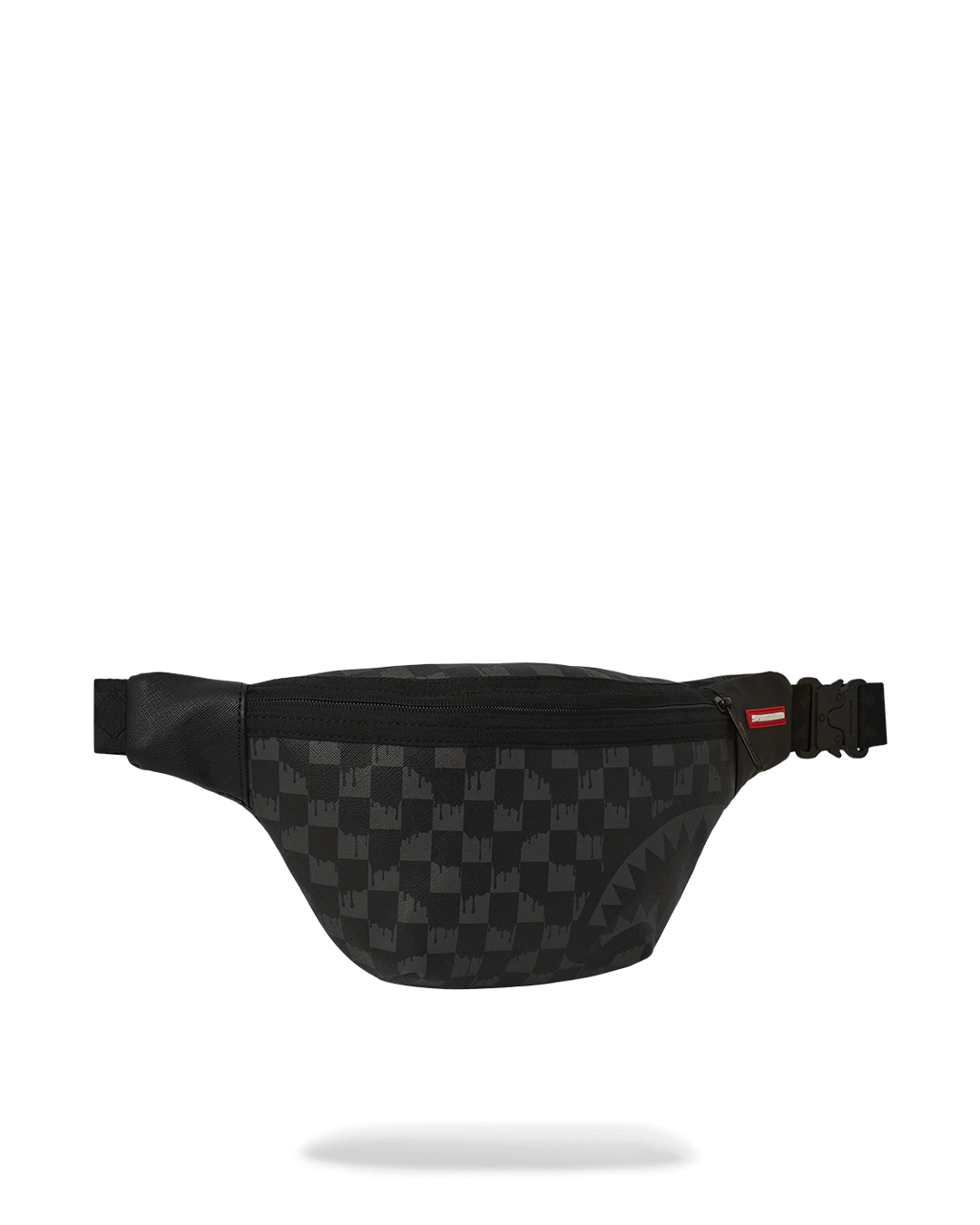 SPRAYGROUND Hangover Drip Check Crossbody Bag - Grey