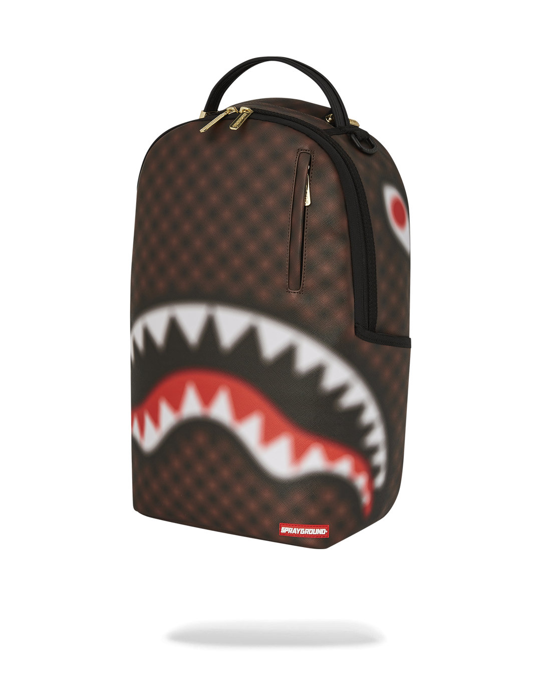 SPRAYGROUND Sharks In Paris Blur Backpack - Brown