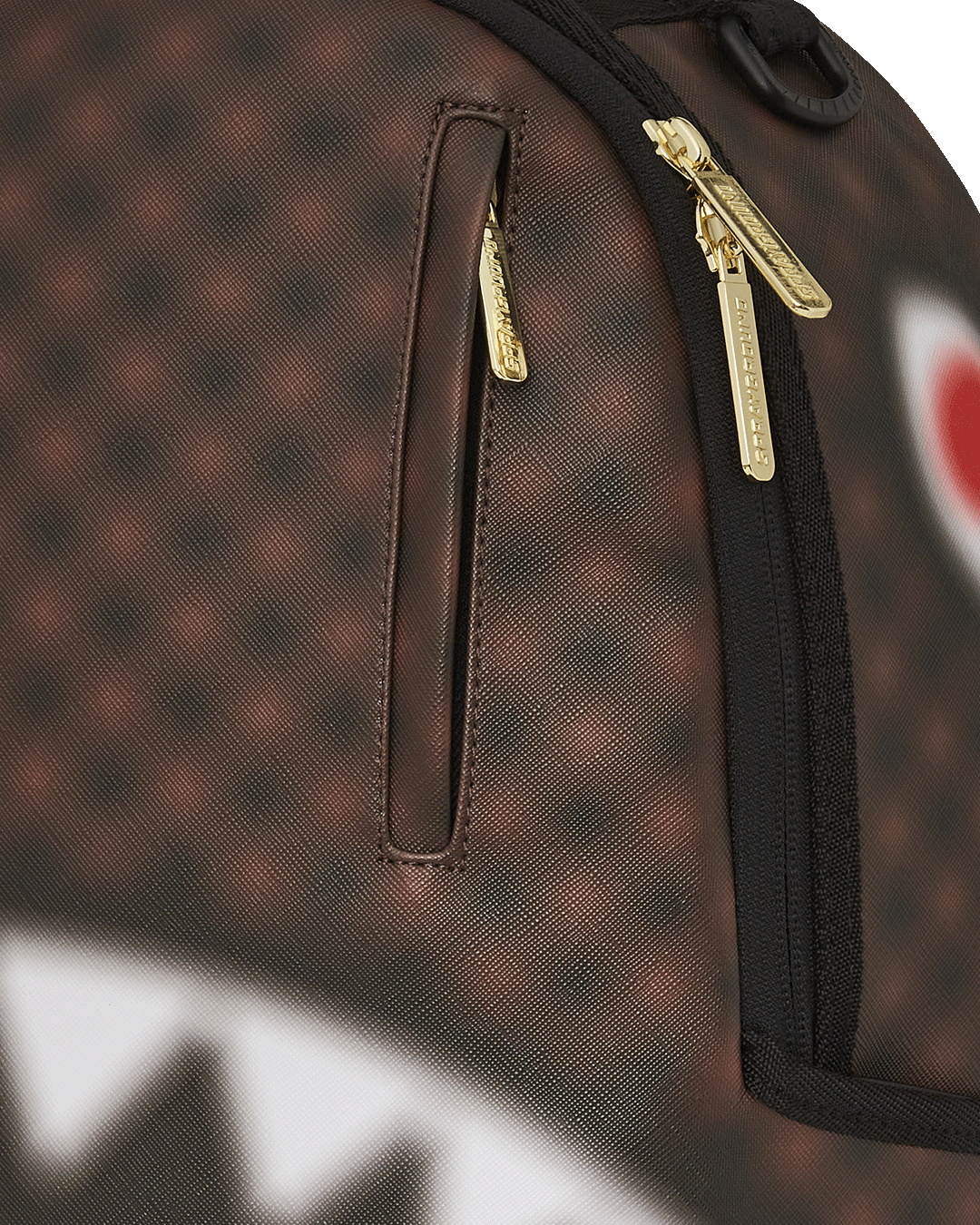 SPRAYGROUND Sharks In Paris Blur Backpack - Brown