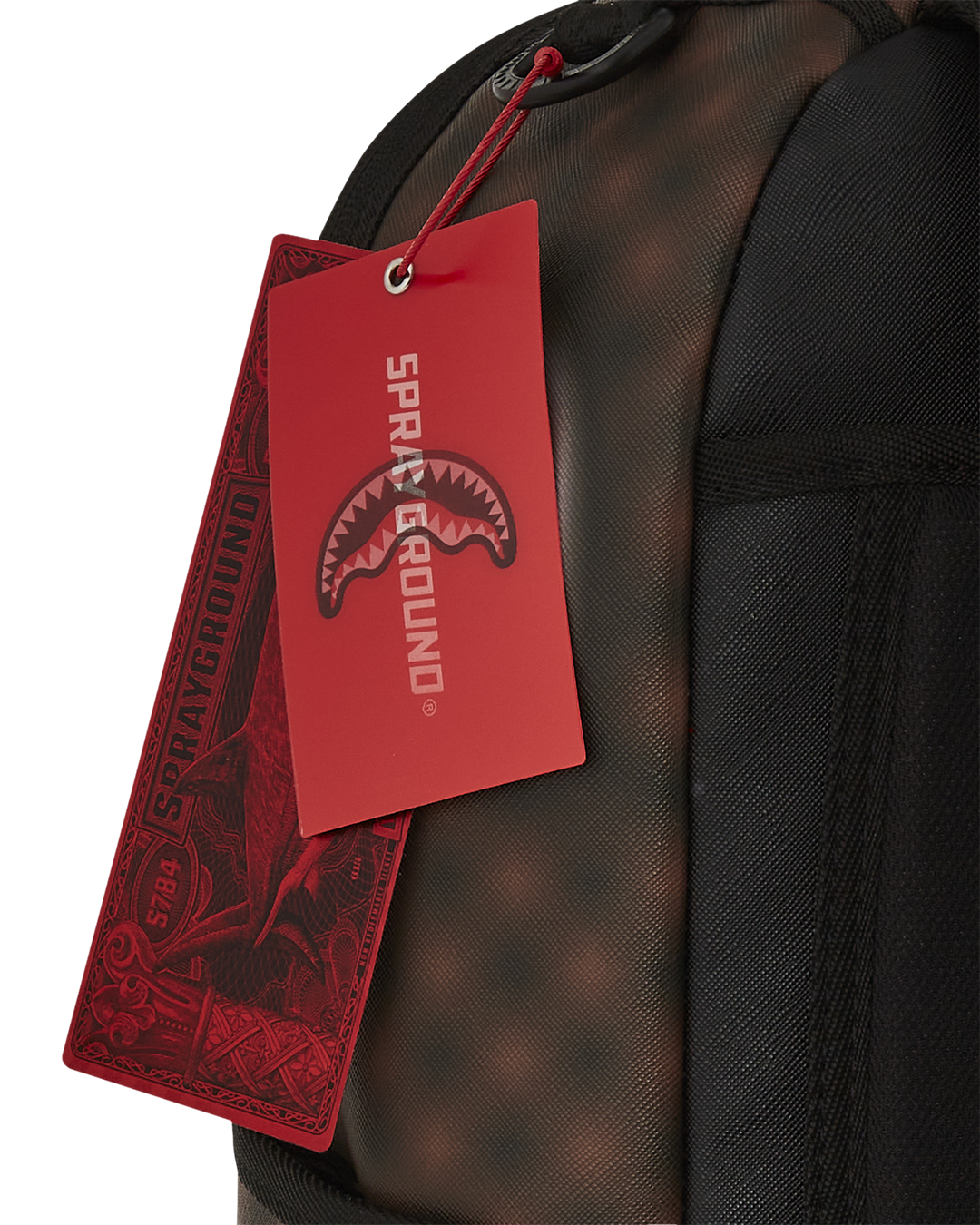 SPRAYGROUND Sharks In Paris Blur Backpack - Brown