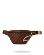 SPRAYGROUND Sharks In Paris Blur Savvy Crossbody Bag - Brown
