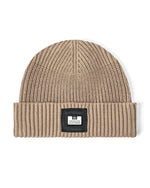 WEEKEND OFFENDER Lehto Badge Beanie - Mocha Brown